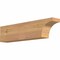 Ekena Millwork Huntington Smooth Rafter Tail, Western Red Cedar, 3 1/2"W x 6"H x 24"L RFT04X06X24HUN00SWR - alternate 1